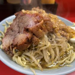 ラーメン普通400、チョイ野菜、チョイアブラ