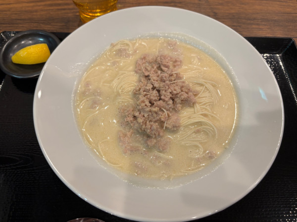 「素トリスヌードル」@鳥さわジグボーンクラブ 田町店の写真