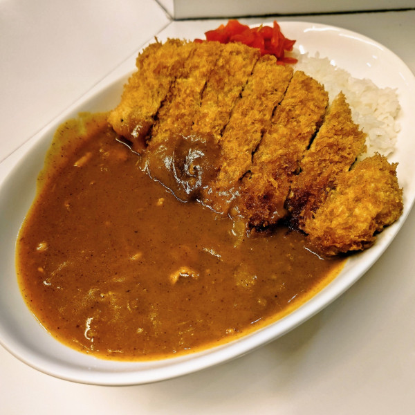 「カツカレー辛口(並)」@カレーの家の写真