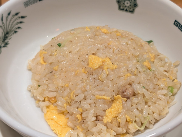 「半チャーハン（300円）」@日高屋 鴻巣下忍店の写真