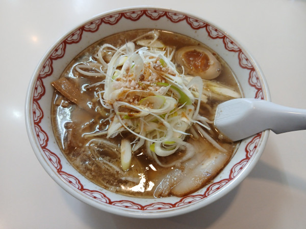 「ネギ拉麵 800円」@王ちゃんラーメンの写真