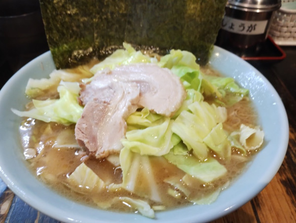 「キャベツラーメン￥950」@らーめんありがた家の写真