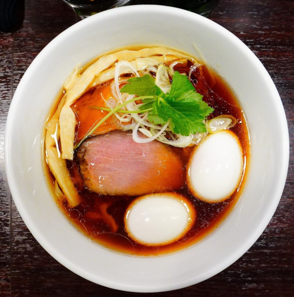 「【限定】鶏そば＋味玉＋ハートランド」@麺屋 ルリカケスの写真