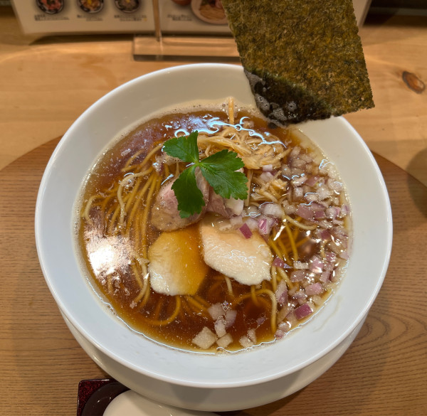 「極み煮干　soba」@銀座 篝 鎌倉店の写真