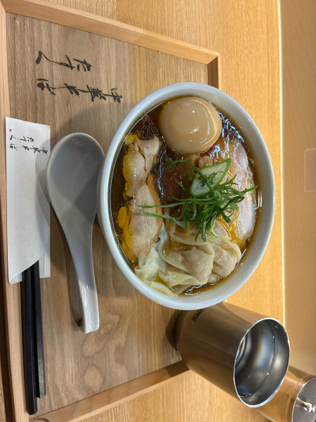 「特製中華そば」@中華そば たすくの写真