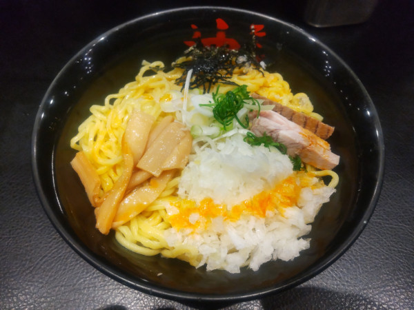 「油そばW盛り880円」@東京油組総本店 久米川組の写真