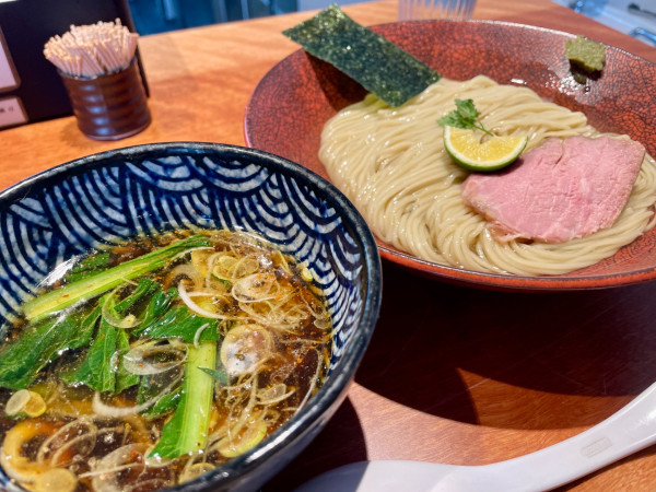 「昆布水つけ麺（醤油）」@麺屋 さくら井の写真