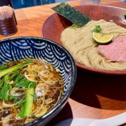 昆布水つけ麺（醤油）