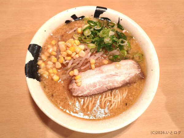 「濃厚味噌麺Ver2（麺大盛・背脂増量）」@ちゃん 四日市店の写真