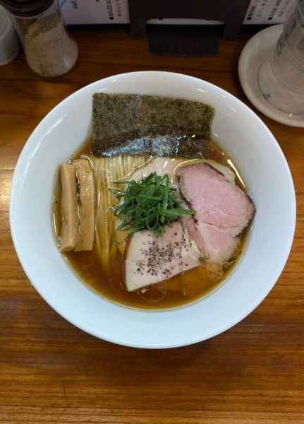 「醤油そば」@アメノオトの写真