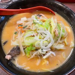 野菜ラーメン　味噌　￥９８０