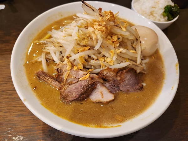 「限定　味噌カレーラーメン」@花木流味噌 日吉店の写真