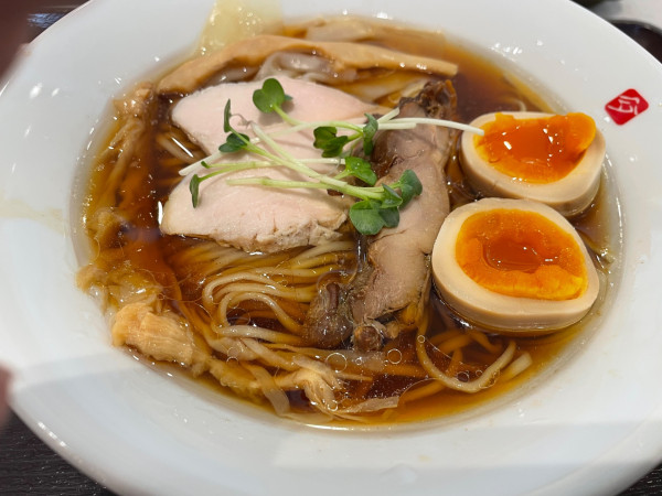 「特製とりの中華そば」@中華そば 髙野 ベイサイド店の写真