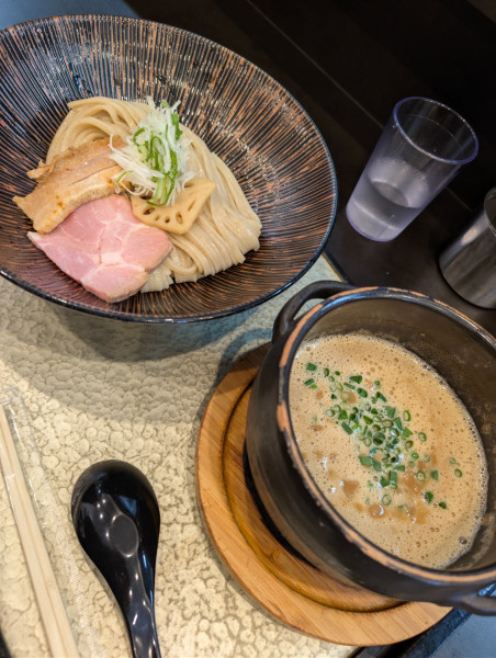 「和だし醤油つけ麺」@麺者 すぐれの写真