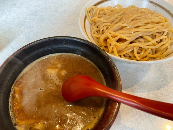 「京介魚介つけ麺300g」@つけめん屋 赤羽京介 練馬店の写真