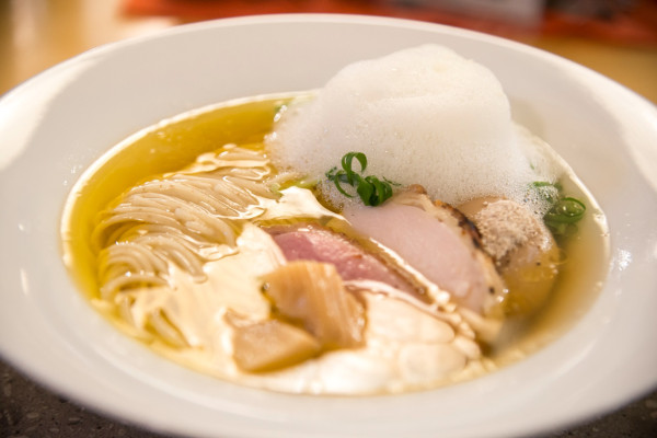 「特上らぁ麺 熊石塩+ 掛けらぁ麺 液體味噌」@とくいちの写真