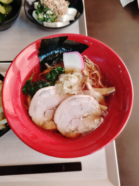 「和風ラーメン(880円)」@梅寿庵の写真
