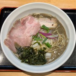 濃厚煮干しそば1200円