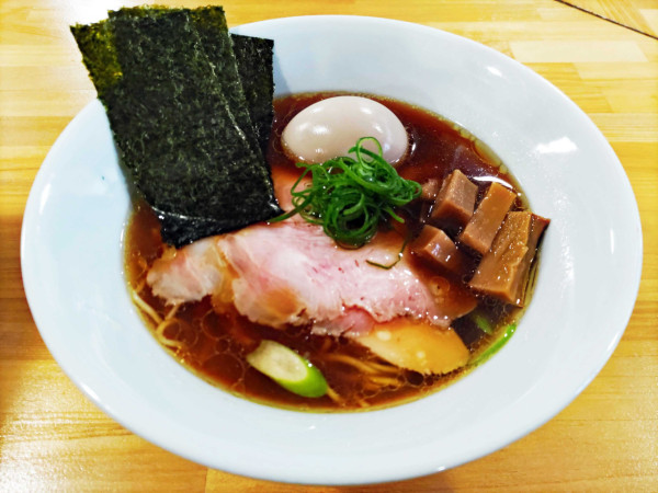 「醤油（オススメ）1180円」@麺や翡翠の写真