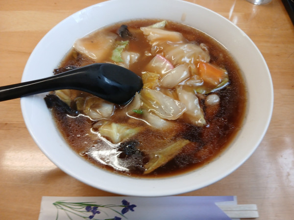 「うま煮そば 800円」@栄楽飯店の写真