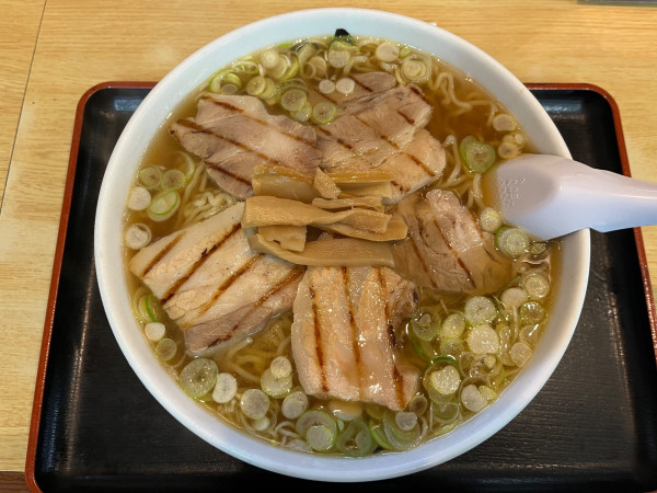 「チャーシューメン＋大盛り」@花鳥風月 酒田本店の写真