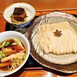 つけそば＋角煮飯