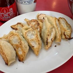 餃子(10ヶ)300円+サッポロラーメン750円