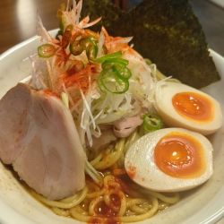 まろ辛魚大盛　チャーシューTP　そぼろごはん