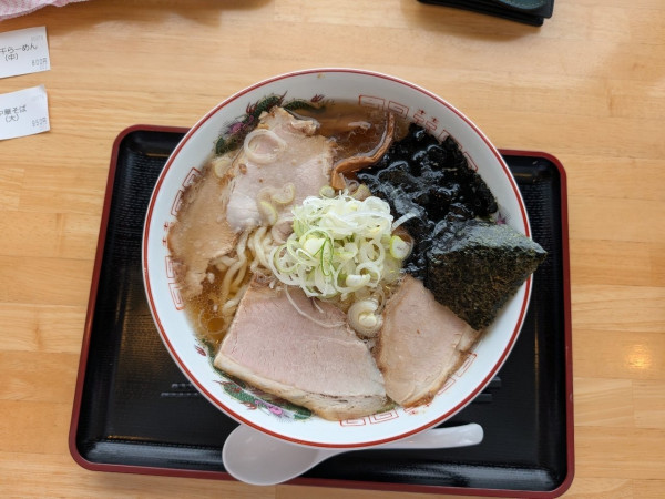 「中華そば　大　（チャン系）」@藤翔製麺の写真