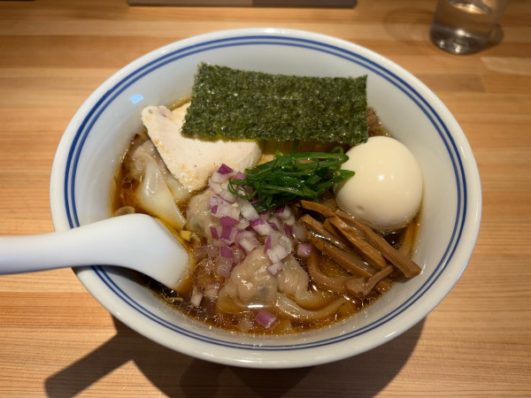 「特製えびすそば」@らぁめん ゑびすやの写真