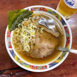 まぐろラーメン（醤油）