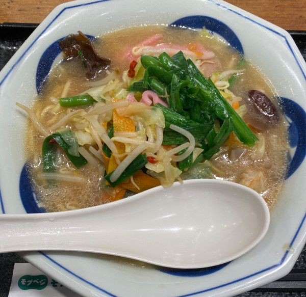 「【限定】牛もつちゃんぽん 醤油　1310円」@リンガーハット 京急鶴見店の写真