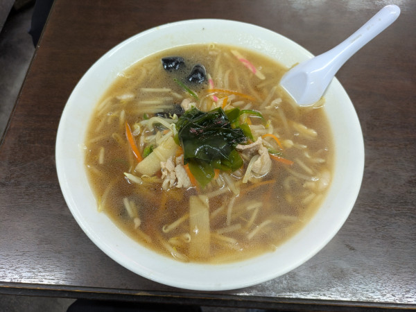 「チャンポン大盛　880円」@手打ちラーメン 笹の写真
