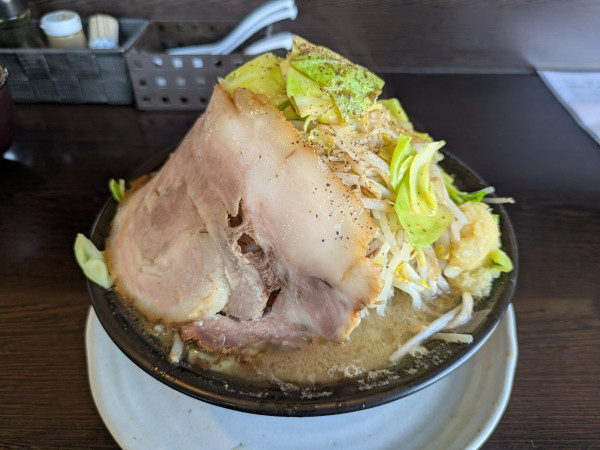 「野菜らーめん(野菜まし)950円」@麺屋 一心の写真