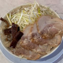 ねぎそば 白（こってり）