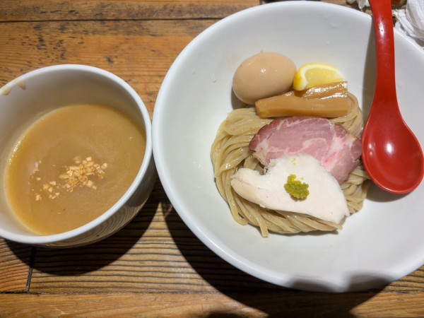 「味玉濃厚つけ麺」@麺屋 翔 西新宿本店の写真