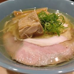 地鶏中華そば塩