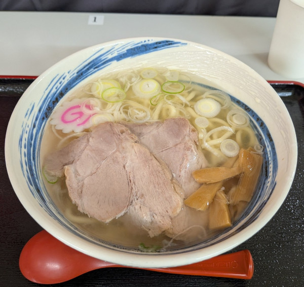 「貝出汁中華そば（1100円）」@めんきち 冬の北海道物産展第二弾/丸広川越の写真