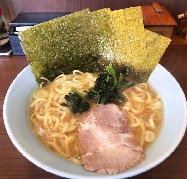 「海苔ラーメン並1100円」@寿々㐂家 曙町店の写真