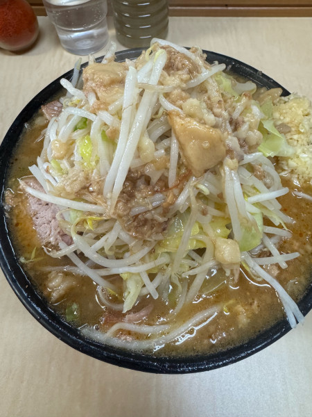 「味噌二郎チャーシュー」@ラーメン二郎 京成大久保店の写真