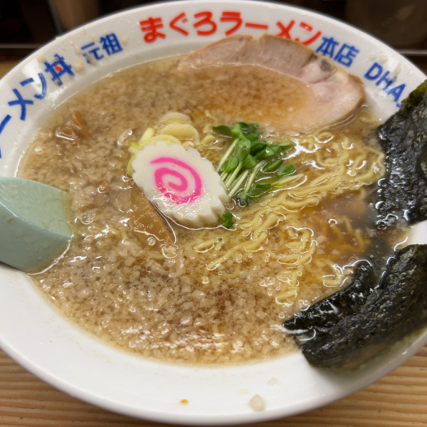 「正油ラーメン1000円」@元祖まぐろラーメン 本店の写真