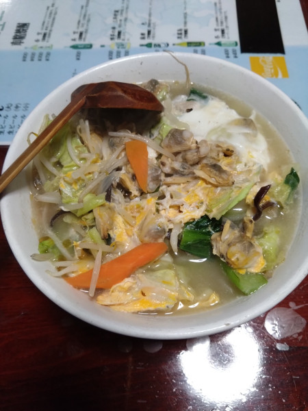 「アサリラーメン　塩」@世里菜の写真