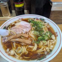 中華そば+大盛+太麺変更