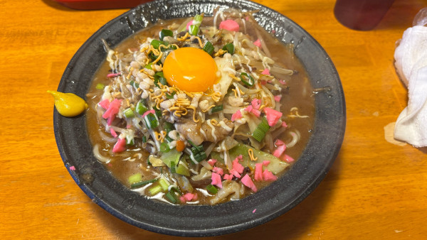 「海鮮ソースちゃんぽん」@豚骨らーめん れんの写真