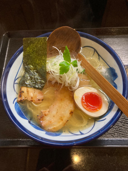 「ゆず塩らーめん」@らーめん 拓の写真