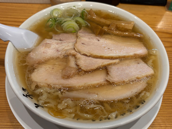 「チャーシューメン（大盛）」@佐野青竹手打ちラーメン 大和の写真