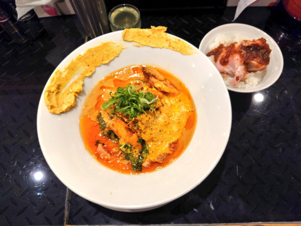 「【限定】海老のクワトロフォルマッジ 京風みそラーメン」@トーキョーニューミクスチャーヌードル 八咫烏 CHIKARABOの写真