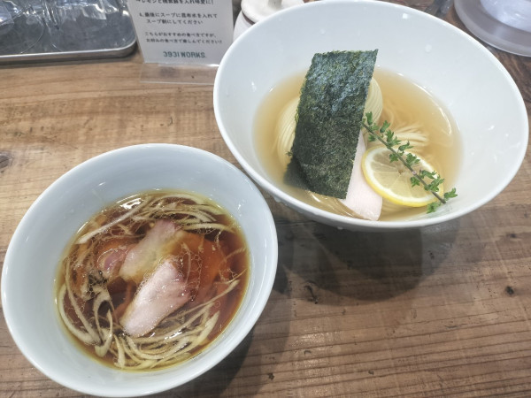 「昆布水つけ麺醤油　1050円」@3931WORKS.の写真