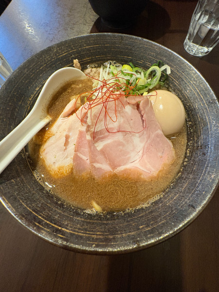 「特製季節限定　味噌　1600円」@麺や でこの写真