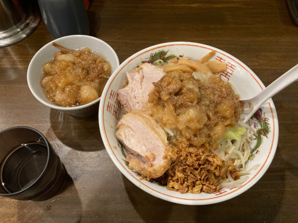 「油そば」@男気らーめんアカギ 新田木崎店の写真